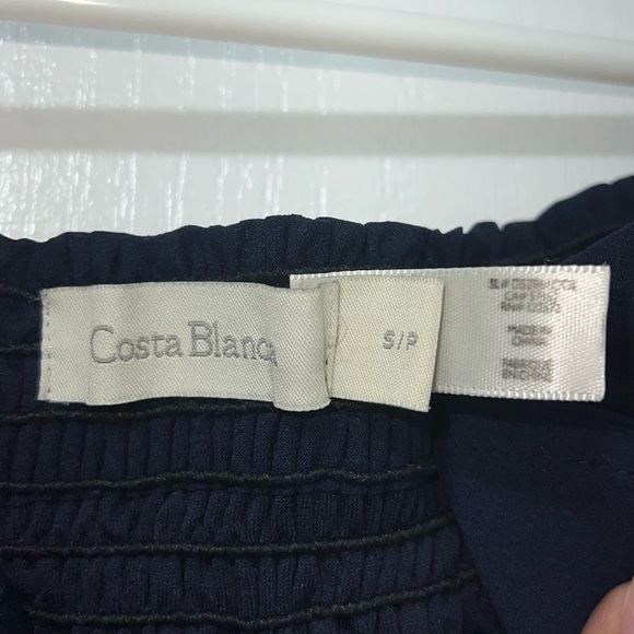 COSTA BLANCA, NAVY BLUE TUBE JUMPSUIT, SIZE S - Picture 4 of 4